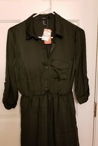 Forever 21 Green Dress.